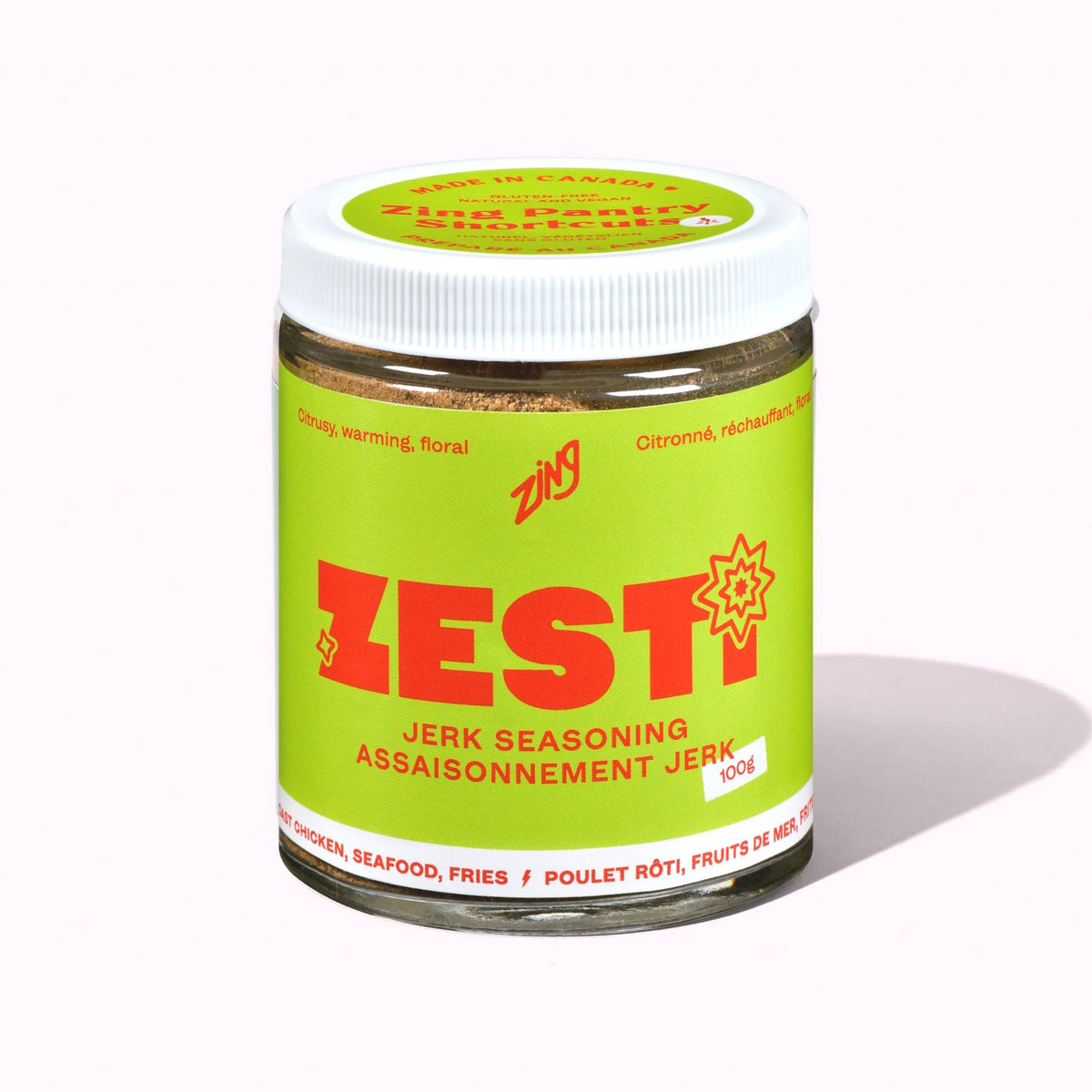 Zing Zesti Jerk Seasoning 100g Chocolate Co.