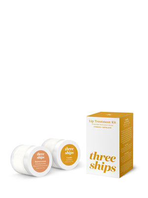 Three Ships - Lip Treatment Kit (2 full-size products, 15g each)
