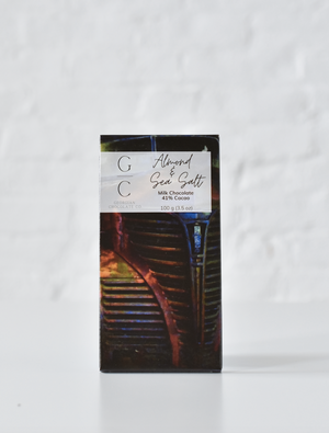 ALMOND & SEA SALT | milk chocolate