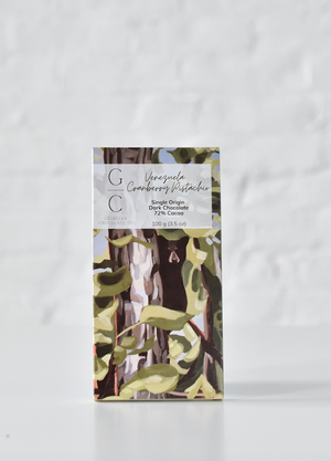VENEZUELA CRANBERRY PISTACHIO | single origin | dark chocolate