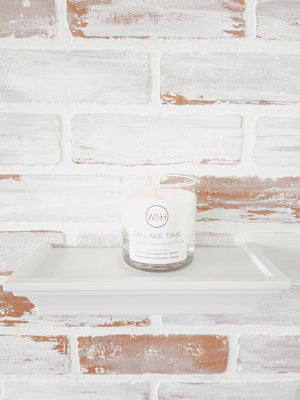 Wood and Heart Design Co. At the Lake Collection Candles