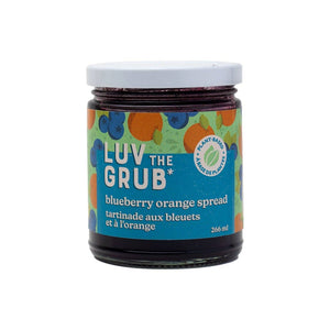 Luv TheGrub - Blueberry Orange Spread - 148ml