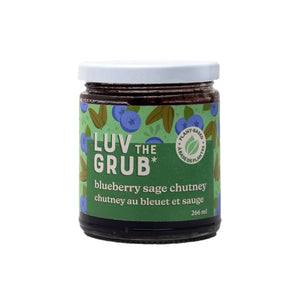 Luv The Grub - Blueberry Sage Chutney - 148ml