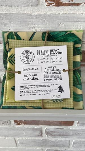 Beeswax Food Wraps | 3 Variety