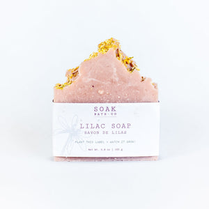 SOAK - Lilac Soap - All Natural Soap